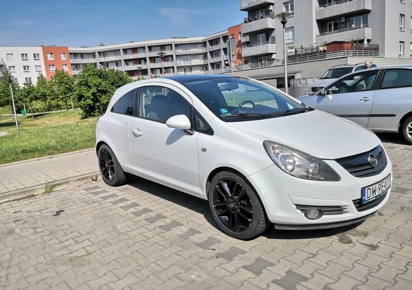 Opel Corsa cena 12900 przebieg: 187000, rok produkcji 2009 z Wrocław małe 379